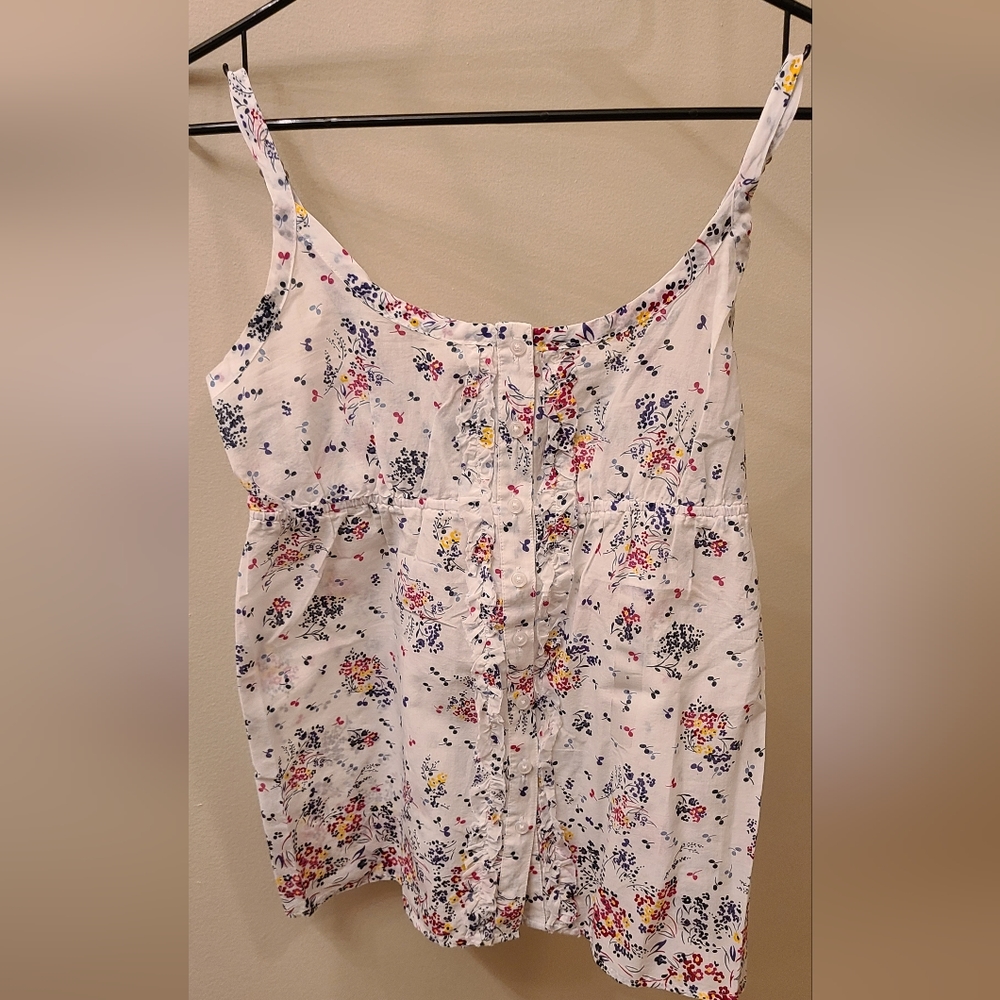 Gap size small floral tank top